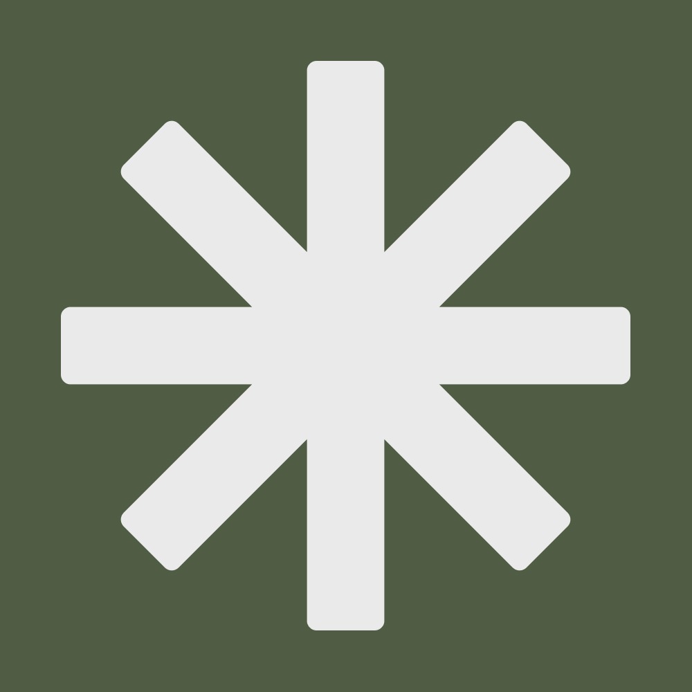 Asterisk Star Shape